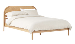 Arc Bed - Oak