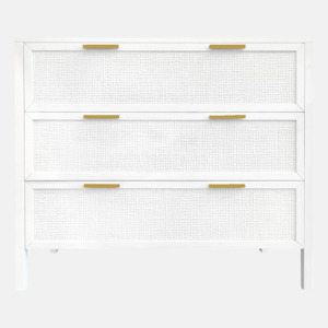 Stamford 3 Drawer Chest - White