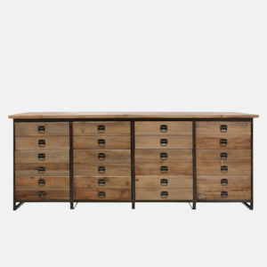 Drawers: Montpelier 12 Drawer Chest of Drawers - Elm