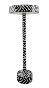 Zebra Metal Floor Lamp