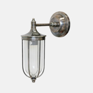 Droplet Outdoor IP54 Wall Light - Pewter