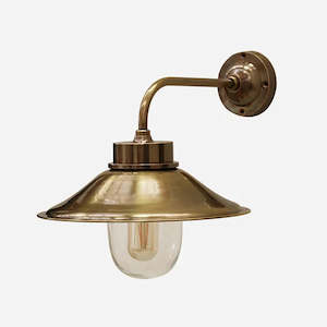 Cape Cod Outdoor Wall Light - Brass