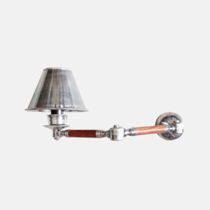 Wall Lights: Camden Wall Light - Pewter