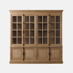 Cabinets: William Oak Display Cabinet