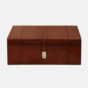Savoy Leather Box - Large