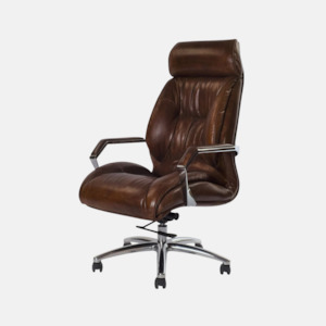 GM Adjustable Desk Chair - Vintage Cigar
