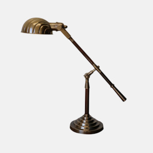 Office Lighting: Hartfield Table Lamp - Brass