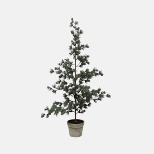 Decor: Pine Tree Dusty Large