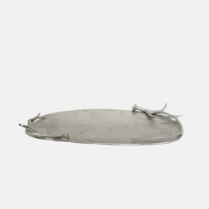 Antler Silver Tray
