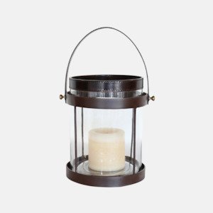 Leather & Glass Hurricane