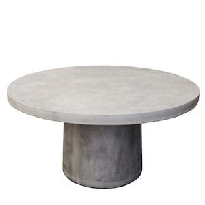 Milano Round Dining Table - Concrete