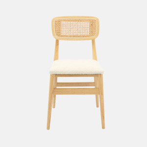 Rixo Rattan Dining Chair - Natural