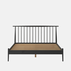 Bedroom 1: Voss Bed - Black