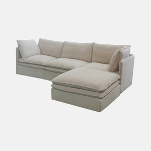 Living Room: Cambridge Sectional Sofa - Four Pieces