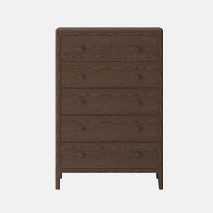 Lunde Walnut Tall Chest