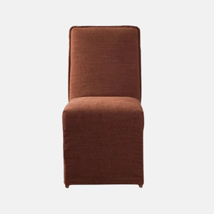 Dining 1: Elle Slipcover Dining Chair - Rust