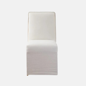 Dining 1: Elle Slipcover Dining Chair - Natural