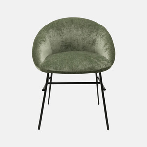 New Arrivals: Sanchia Green Velvet Dining Chair