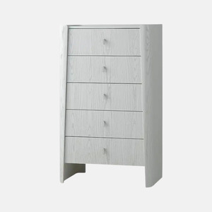 Bedroom 1: Regent 5 Drawer Chest Whitewashed