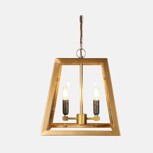 Lighting: Watson Pendant Brass