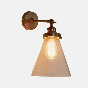 Lighting: Francis Wall Light - Brass