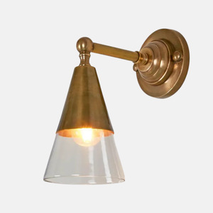 Lighting: Otto Wall Light - Brass