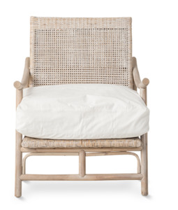 Slane Lounge Chair Whitewash