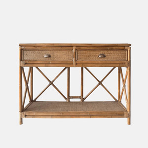 New Arrivals: Cayman Rattan Console