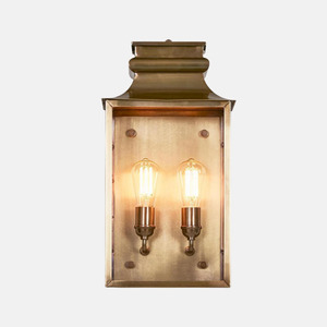 Lighting: Westpoint Outdoor Wall Light - Brass