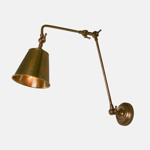 Lighting: Cromwell Wall Light - Brass