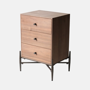 Bedroom 1: Hudson 3 Drawer Side Table