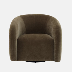 Living Room: Max Swivel Armchair - Moss