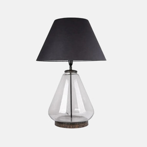 Tear Shape Glass Lamp