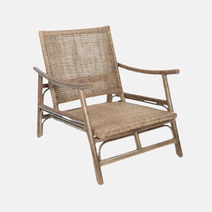 Slane Rattan Armchair - Pepper