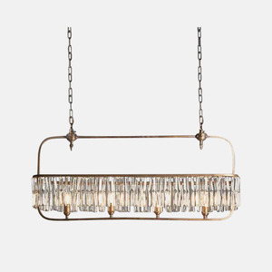 Lighting: Toronto Chandelier Rectangular