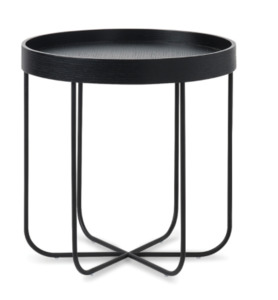Segment Side Table Black