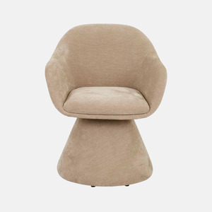 Paula Swivel Dinging Chair - Parchemnt