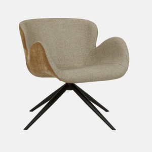 Astrid Swivel Chair - Dijon
