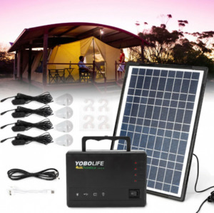 Garden Solar Light Outdoor，Chicken Coop House Solar Lights 4 Heads Remote – iFirst