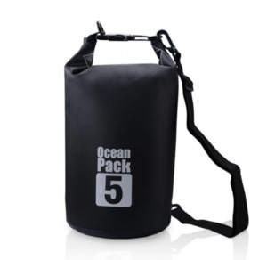 Waterproof Dry Bag Pack Sack Swimming Kayaking River Trekking 2L/5L – Black – iFirst