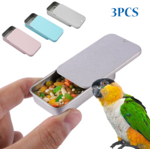 Products: Bird Training Food Jar with Lid Parrot Handheld Feeder 3PCS – iFirst