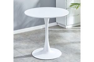 TULIP Round Dining Table (White)