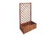 BISTRO Outdoor Wooden Flower Pot with Trellis (Medium) (80x38x150)