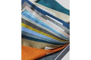 Curtain Fabric: PRAGUE Design Curtain Fabric (100% Block) (Per Meter)