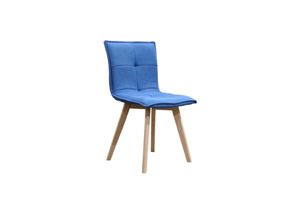 Reclining Sofas: LANETT Dining Chair (Blue)