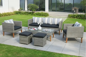 Outdoor: JUNO 6PC Outdoor Lounge Set