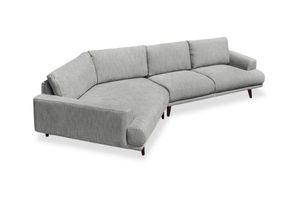 Sale: BIANCA Angular Chaise Sofa (Light Grey)
