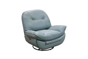 Sofa & Lounge Chairs: NIMBUS Swirl Power Reclining Chair /Recliner (Green)