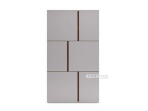 Dining: Thera 6-Drawer Cabinet (Solid Lacquer with Real Walnut Veneer)