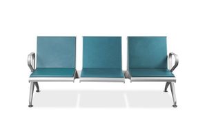 Commercial: ORBIT 3 - Seater Tandem Seating with Cushion (Black)